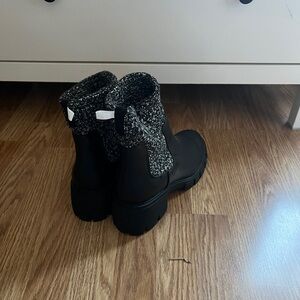 a new day Black and Gray Ankle Boots